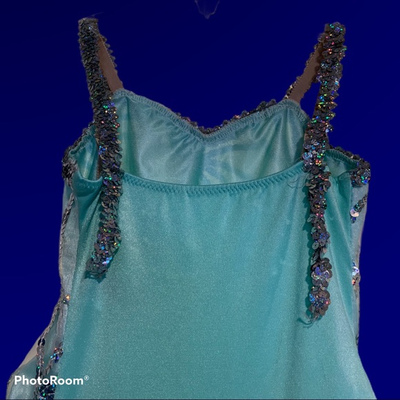 Ballerina Costume Curtain Call Green Child 10C - Picture 5 of 11